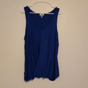 Blue tank top